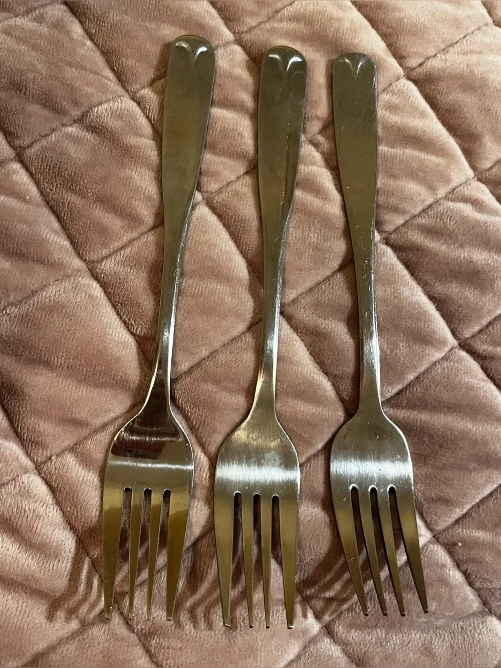Oneida Stainless steel northland Dinner Forks lot of 3